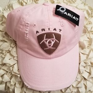 Ariat pink hat